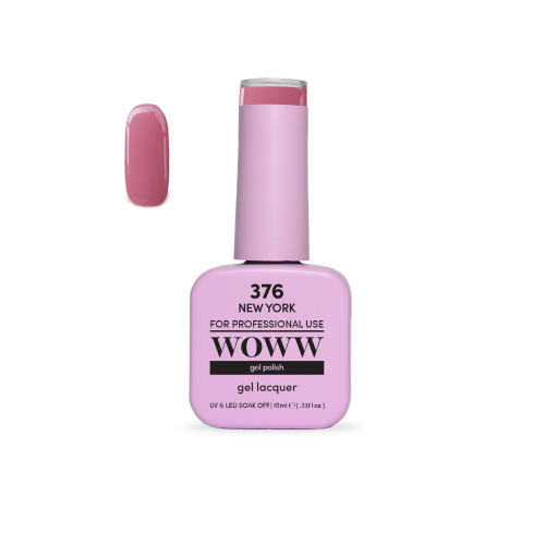 Ημιμόνιμο Βερνίκι New Woww Cosmetics 10ml New York - 376